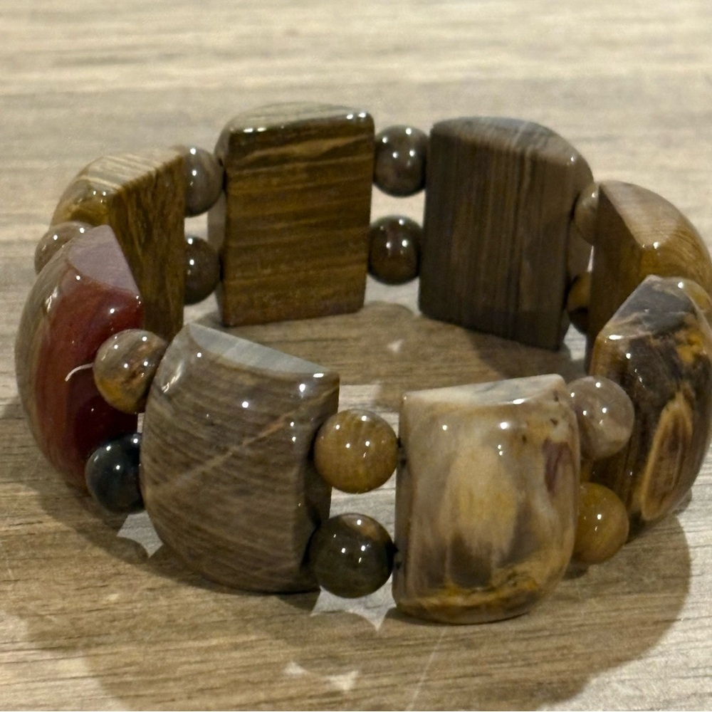 Lot of 2 Elegant Stretch Bracelets - Picture 3 of 5